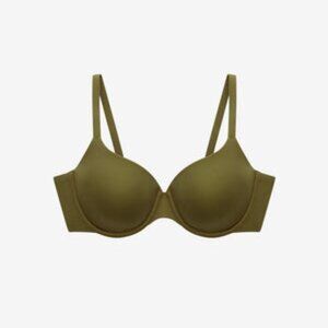 ThirdLove Comfortstretch Back Smoothing T-shirt Bra Moss - Size 38D
